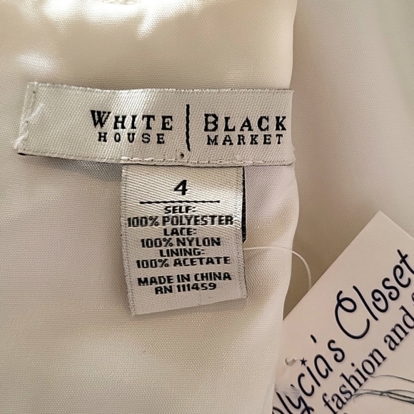 WHBM Ivory Evening Gown - Picture 9 of 9